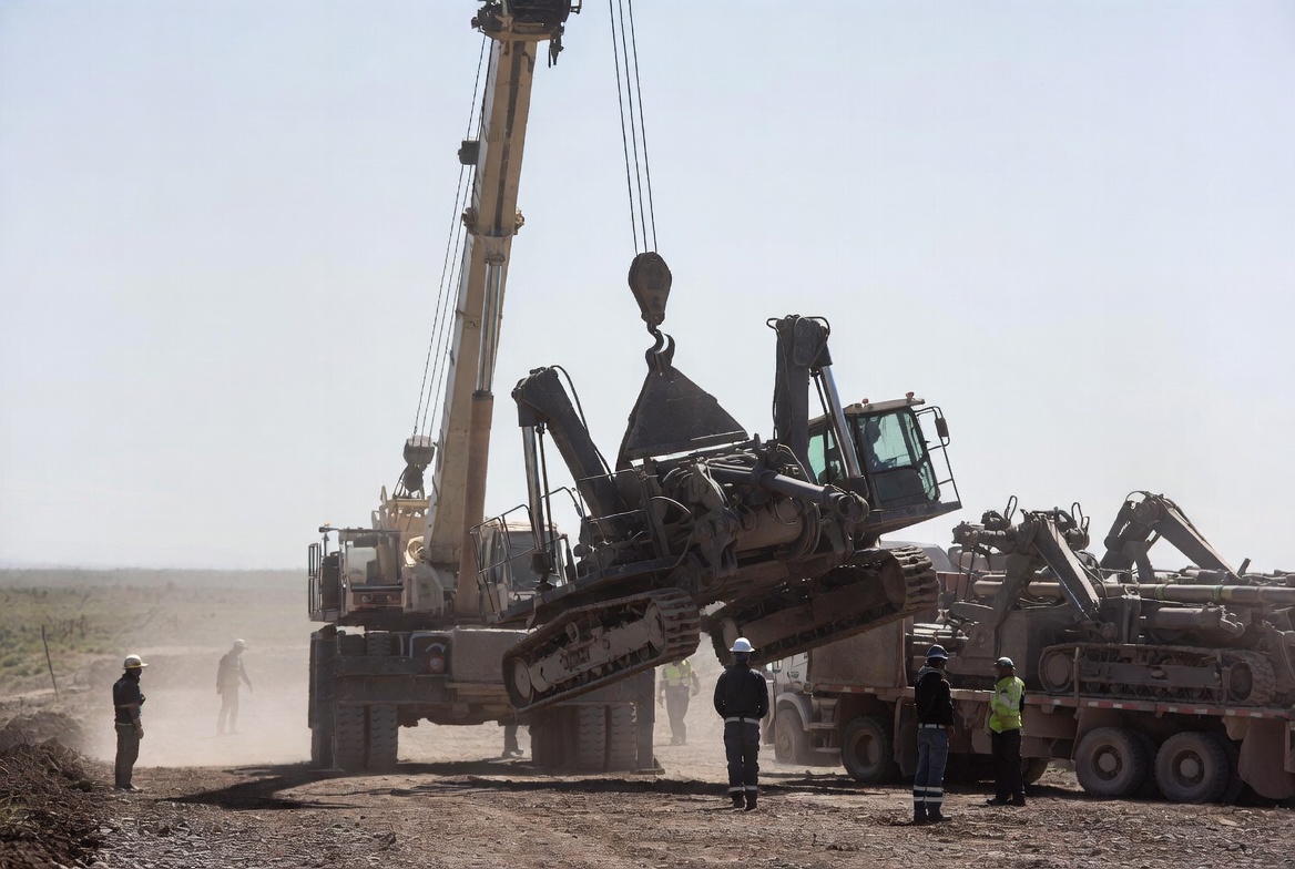 Reunión de negocios — proveedor y operadora Oil & Gas
